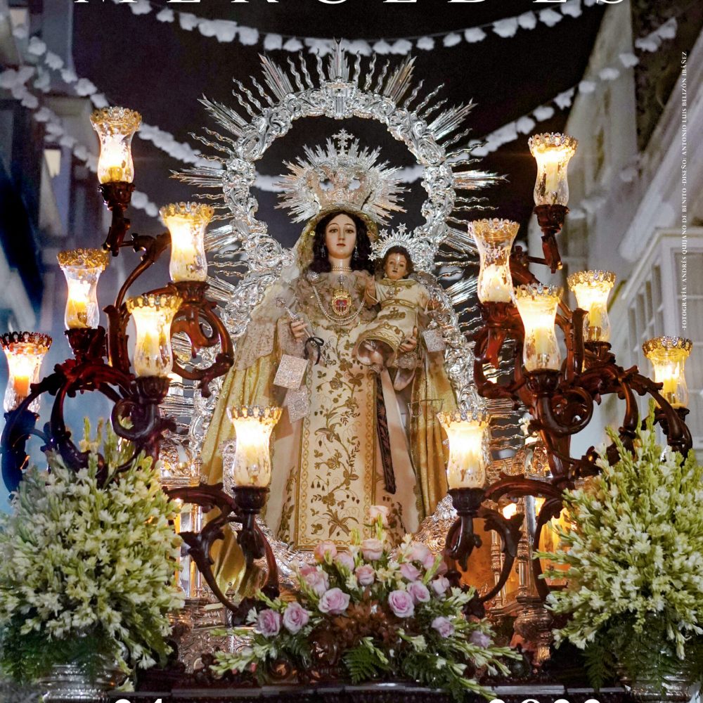 Cartel de la Salida Procesional de Ntra. Sra. de las Mercedes. 24 de septiembre de 2022