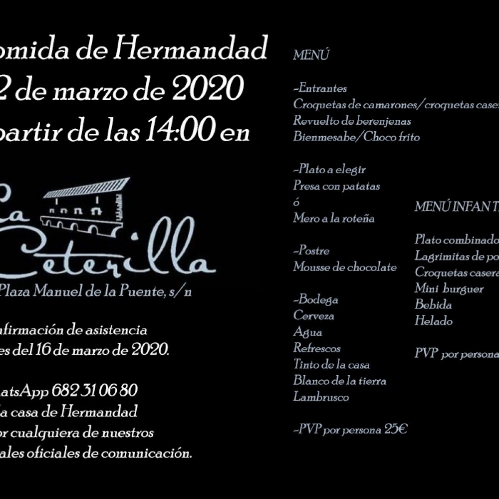 Comida de Hermandad